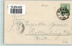 67160 Wissembourg 1904 Lithographie Gruss aus - Kriegerdenkmal, Schloss Gaisberg AK