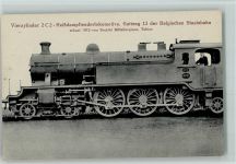 Serie 13 Nr. 5 Verlag Leonhardt - erbaut 1913 von Societe Metallurgique, Tubize - Belgische Staatsbahn Dampflokomotive