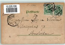 99842 O5906 Ruhla 1902 Lithographie Carl-Alexander-Turm Blick vom Turm