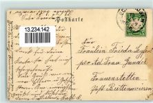 86150 W8900 Lechhausen 1910 - Marktplatz Rathaus AK