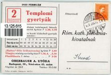 Duftgefäß - Oberbauer Utoda, Budapest Werbung 1933