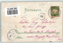 85049 W8070 Ingolstadt , Donau 1897 - Liebfrauenkirche Friedenskaserne Rathaus Kriegerdenkmal