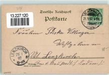 78098 W7740 Triberg im Schwarzwald 1897 Lithographie Volkstrachten von Gutach Bollenhut Wasserfall