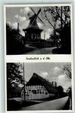21723 W2161 Twielenfleth , Kr Stade - Windmühle