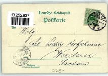 02826 O8900 Görlitz , Neiße 1899 Lithographie Gasthaus an der Landeskrone