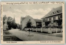 32361 W4994 Preußisch Oldendorf Gebrauchsspuren Bremerstraße Ecke Berlinerstraße Kirche