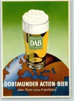 Dortmunder DAB AK Werbung Bier