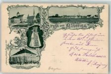 84503 W8262 Altötting 1898 - Kapellenplatz U. L. Frau Hotel Post