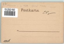 57260 Dieuze Duß - Marktplatz Postamt Bahnhof
