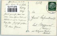 W8962 Pfronten Milchhäusl mit Roßberg Stadt mit Hakenkreuz 1938 Foto AK