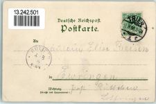 54290 W5500 Trier 1898 Lithographie Marktplatz Landkarte Mosel-Rhein