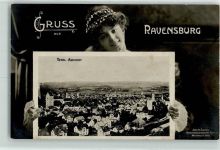 88212 W7980 Ravensburg , Württ 1907 - Junge Frau