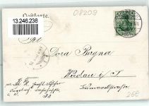 08209 O9700 Auerbach , Vogtl 1906 - Kgl. Lehrer-Seminar Altmarkt Rathaus Schützenstraße Neumarkt