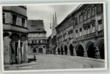 02826 O8900 Görlitz , Neiße - Untermarkt Hotel zum braunen Hirsch Möbelmagazin Apotheke Kirche