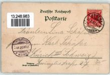 01917 O8290 Kamenz 1897 Gebrauchsspuren Hutberg Aussichtsturm Gasthaus Kutsche