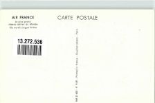 Inde sign. Jean Carlu AK Werbung Tourismus Air France Künstlerkarte