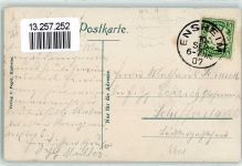 66111 W6600 Ensheim , Saar 1907 - Obstbäume