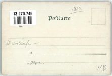 83471 W8240 Königssee b Berchtesgaden Lithographie Vorläufer Abfahrt Ruderboot Gruss Blumen