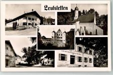 82319 W8130 Leutstetten Privatfoto AK Gasthaus von Otto Weber