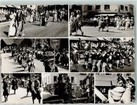 59872 W5778 Meschede - 1000 Jahre Meschede Festzug 21.06.1959 Spielmannszug Festwagen