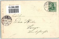 46483 W4230 Wesel a Rhein 1902 Prägedruck Berlinertor Platz mit Kaiserl. Post Wappen