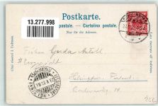 06502 O4308 Bodetal 1899 - Berggesicht Köngsruhe sign.O. Kretschmar