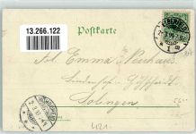 42103 W5600 Barmen 1899 - Neue Concordia Wappen Straßenbahn