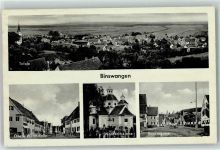 86637 W8881 Binswangen b Dillingen a d Donau - Obere Wirthstraße Wallfahrtskirche Bauerngasse