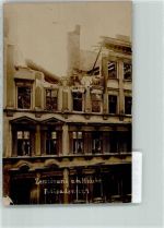 10115 O1020 Friedrichshain 1919 - Berliner Straßenkämpfe 1919 Zerstörtes Wohnhaus Palisandenstraße 7