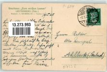 07338 O6804 Leutenberg , Thür - Gasthaus zum weißen Lamm Oltimer