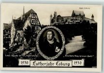 W8630 Coburg Veste Kapelle Lutherjahr 1930 Luther