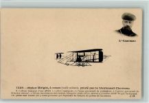 Nr. 1449 - Biplan Wright - Pilote Leutenant Chevreau AK Flugwesenpionier