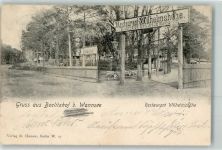 10115 W1000 Wannsee 1904 - Gasthaus Wilhelmshöhe Beelitzhof