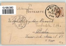 1210 Wien 21. Bezirk, Floridsdorf 1899 - Humor Hoch Leopoldine