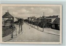 19309 O2805 Lenzen (Elbe) Gebrauchsspuren Friedr. Ludw. Jahnstraße und Post