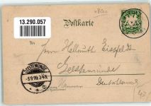 83022 W8200 Rosenheim , Oberbay 1899 Lithographie / Mondschein Inn-Brücke