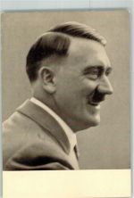 W8000 München Portraitaufnahme des Führers Männer der Zeit Nr. 92 Fotograf Joh. Marx Sonderstempel Tag der Briefmarke 1943 Hitler 1943 Foto AK