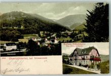 77830 W7582 Oberbühlertal 1904 - Kurhaus Schindelpeter