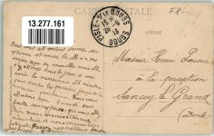 25250 L'Isle-sur-le-Doubs 1913 - l`Isle sur le Dups la Poste