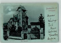 6850 Dornbirn 1901 Mondschein Villa Hämmerle Arlbergbahn
