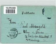 6850 Dornbirn 1901 Mondschein Villa Hämmerle Arlbergbahn