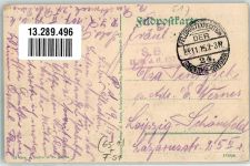 51110 Bazancourt 1915 - Bahnhof Soldaten Feldpost WK I Feldpostexpedition der 24. Reserve Division