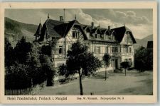 76596 W7564 Forbach , Baden 1926 - Hotel Friedrichshof AK