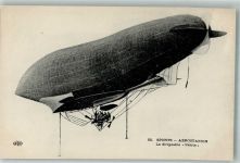 Le dirigeable Patrie Ballon Zeppelin