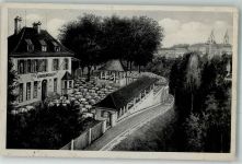 85354 W8050 Freising , Oberbay Gebrauchsspuren WK II Gasthaus Lindenkeller