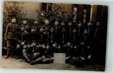 Glogau Glogow 1915 Foto AK Pionier Batl. Nr. 5 1. Komp. Gruppenfoto Feldpost WK I