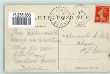 M. Molon sur monoplan Bleriot AK Flugwesenpionier 1910