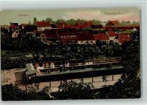 06268 O4240 Querfurt - Schwimmbad Städt. Bad 1908 AK