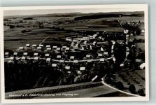 W7238 Oberndorf am Neckar Adolf-Hitler Siedlung Fliegeraufnahme Strähle 24284 Stadt mit Hakenkreuz Foto AK