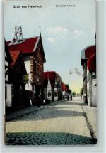 67454 W6733 Haßloch , Pfalz 1919 - Eisenbahnstrasse AK